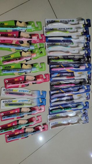 ขายแปรงสีฟันBRUSH MEผู้ใหญ่และเด็ก600อัน เหมาหมดอันละ5บาท 