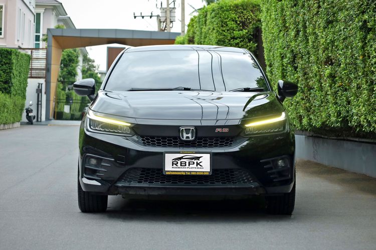 Honda City 2021 1.0 RS Sedan เบนซิน ไม่ติดแก๊ส เกียร์อัตโนมัติ ดำ รูปที่ 3