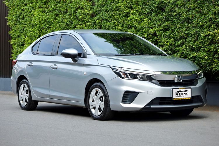 Honda City 2022 1.0 S Sedan เบนซิน ไม่ติดแก๊ส เกียร์อัตโนมัติ เทา รูปที่ 4