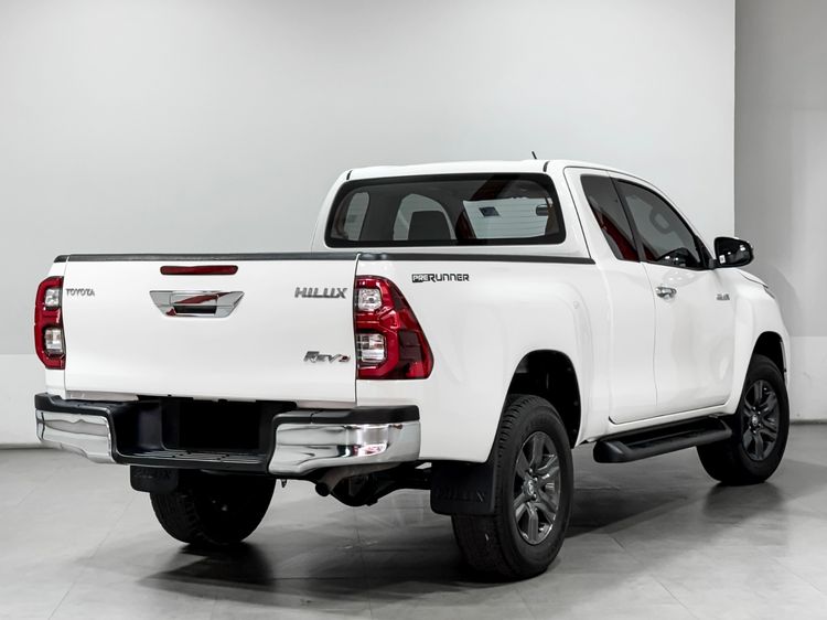 Toyota Hilux Revo 2021 Smart Cab 2.4 Entry Prerunner Pickup ดีเซล เกียร์อัตโนมัติ ขาว รูปที่ 4