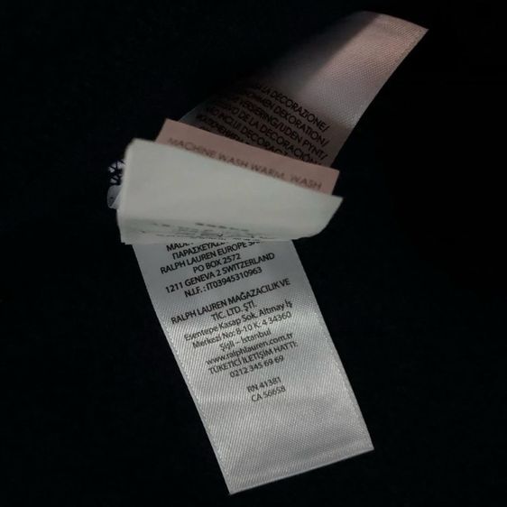 เสื้อฮู้ด Polo Ralph Lauren hoodie สีกรม used like new รูปที่ 7