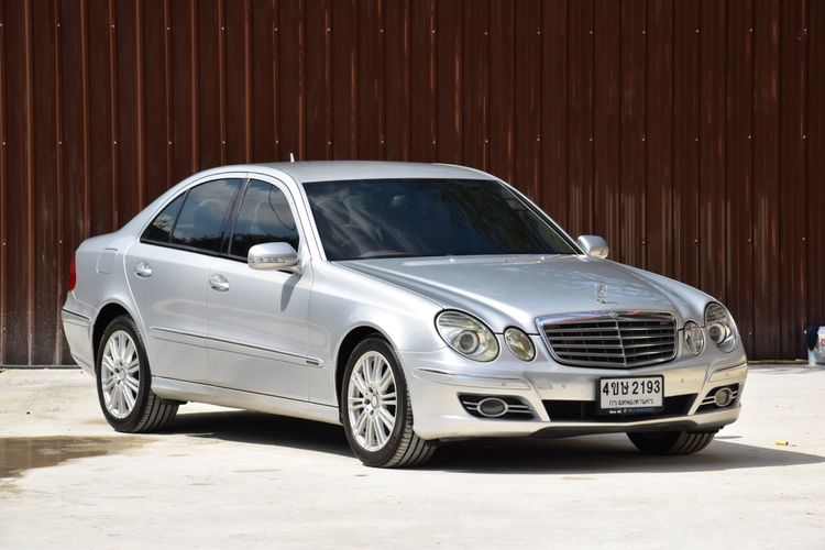 Mercedes-Benz E-Class 2008 E200 Sedan เบนซิน ไม่ติดแก๊ส เกียร์อัตโนมัติ บรอนซ์เงิน รูปที่ 3