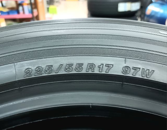 Yokohama 225 55 17 ต้นปี24 ยางใหม่ค้างปี ประกันบวม 2 ปี ใส่ฟรี-ส่งฟรี ชุดละ 16990.- รูปที่ 4