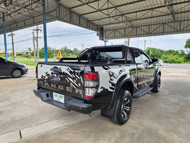 Ford Ranger 2021 2.2 Hi-Rider XLT Pickup ดีเซล ไม่ติดแก๊ส เกียร์อัตโนมัติ ดำ รูปที่ 3