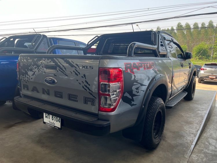 Ford Ranger 2022 2.2 Hi-Rider XL Plus Sport Pickup ดีเซล ไม่ติดแก๊ส เกียร์ธรรมดา เทา รูปที่ 3