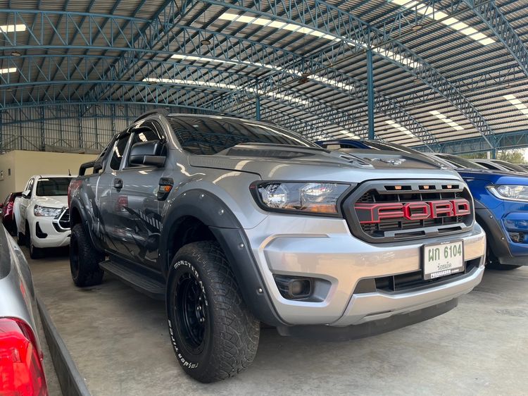 Ford Ranger 2022 2.2 Hi-Rider XL Plus Sport Pickup ดีเซล ไม่ติดแก๊ส เกียร์ธรรมดา เทา รูปที่ 2