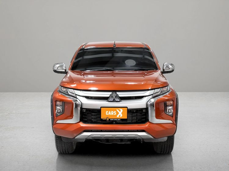 Mitsubishi Triton 2018 2.4 GT Premium Plus Pickup ดีเซล ไม่ติดแก๊ส เกียร์อัตโนมัติ ส้ม รูปที่ 3