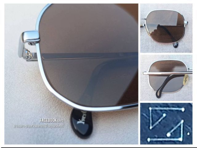 แว่นตาเยอรมันตะวันตกผู้ให้กำเนิดเลนส์กระจกพระเจ้า คาร์ล ไซส์ เยนา มือหนึ่ง New Old Stock ซีรีส์พิเศษ Yves Chantal Series เลนส์กระจกคริสตัล ออริจินัล CARL ZEISS...Authentic Vintage CARL ZEISS JENA handcrafted in West Germamy
 รูปที่ 4