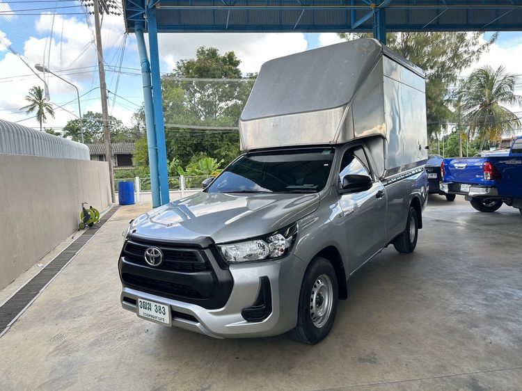 รถ Toyota Hilux Revo 2.4 Entry สี เทา