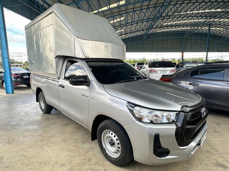 Toyota Hilux Revo 2020 2.4 Entry Pickup ดีเซล ไม่ติดแก๊ส เกียร์ธรรมดา เทา รูปที่ 2
