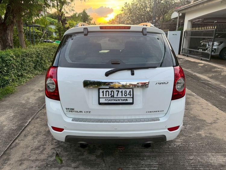 Chevrolet Captiva 2012 2.0 LTZ 4WD Utility-car ดีเซล ไม่ติดแก๊ส เกียร์อัตโนมัติ ขาว รูปที่ 4