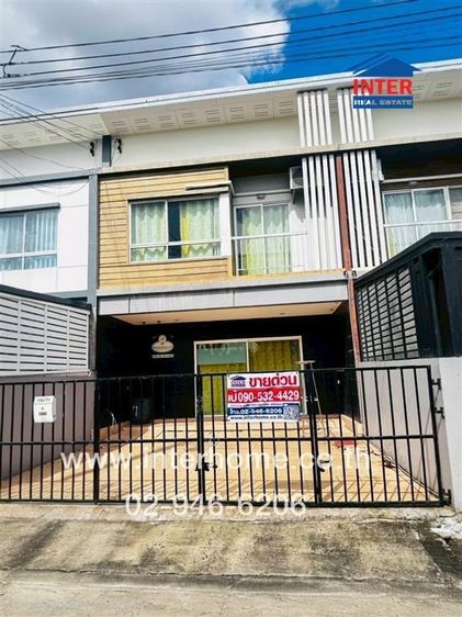 ทาวน์เฮ้าส์ 2 ชั้น 28.6 ตร.ว. หมู่บ้านวิลเลจไลท์ ราชพฤกษ์ปิ่นเกล้า ถนนสวนผัก ตำบลมหาสวัสดิ์ บางกรวย นนทบุรี รูปที่ 2