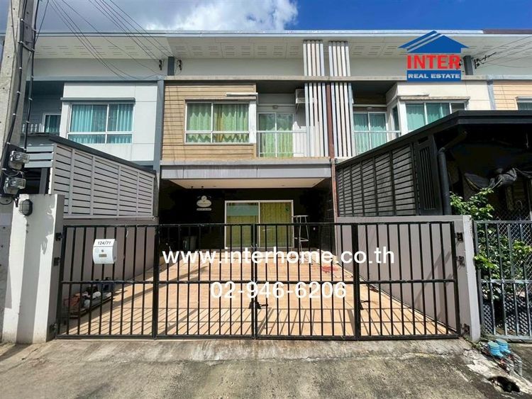 ทาวน์เฮ้าส์ 2 ชั้น 28.6 ตร.ว. หมู่บ้านวิลเลจไลท์ ราชพฤกษ์ปิ่นเกล้า ถนนสวนผัก ตำบลมหาสวัสดิ์ บางกรวย นนทบุรี