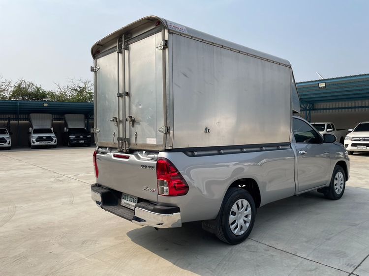 Toyota Hilux Revo 2018 2.8 J Plus Pickup ดีเซล ไม่ติดแก๊ส เกียร์ธรรมดา เทา รูปที่ 3