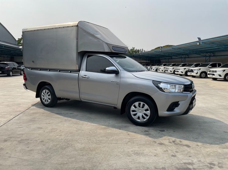 Toyota Hilux Revo 2018 2.8 J Plus Pickup ดีเซล ไม่ติดแก๊ส เกียร์ธรรมดา เทา รูปที่ 2