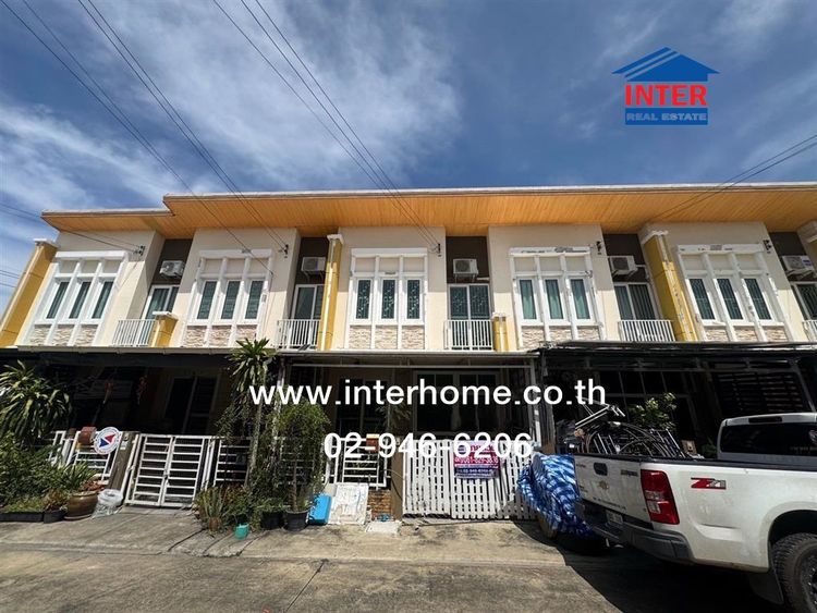 ทาวน์เฮ้าส์ 2 ชั้น 16.3 ตร.ว. หมู่บ้านโกลเด้นทาวน์ อ่อนนุช-ลาดกระบัง เฟส1 ซอยวัดลานบุญ ถนนลาดกระบัง ถนนประชากร เขตลาดกระบัง กรุงเทพมหานคร รูปที่ 2