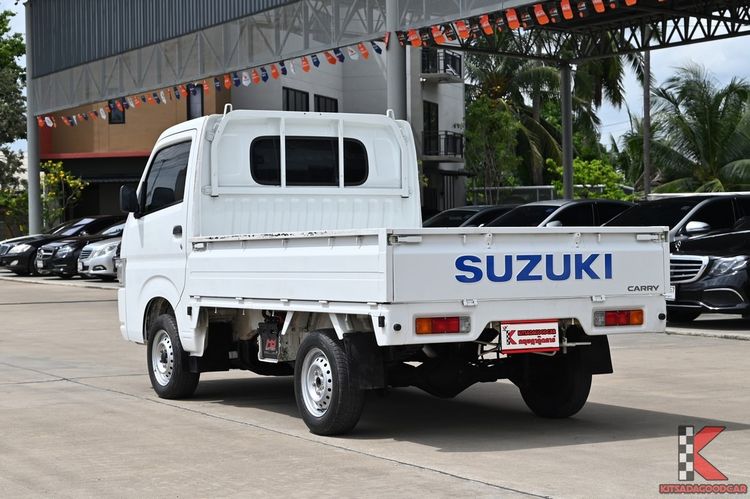 Suzuki Carry 2020 1.5 Pickup เบนซิน ไม่ติดแก๊ส เกียร์ธรรมดา ขาว รูปที่ 3