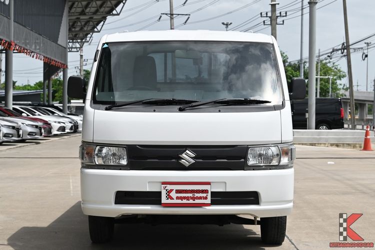Suzuki Carry 2020 1.5 Pickup เบนซิน ไม่ติดแก๊ส เกียร์ธรรมดา ขาว รูปที่ 2