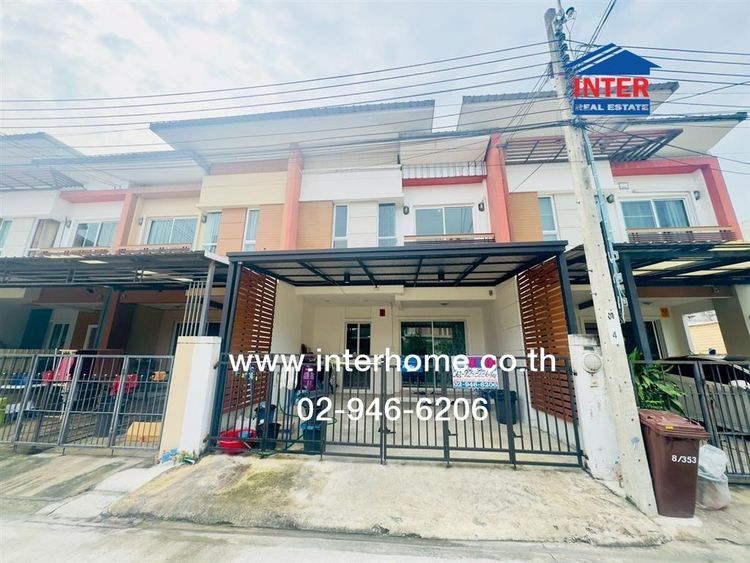 ทาวน์เฮ้าส์ 2 ชั้น 20 ตร.ว. หมู่บ้านชวนชื่น เพชรเกษม81 ซอยเพชรเกษม81 ถนนเพชรเกษม ถนนมาเจริญ ถนนพุทธมณฑลสาย4 เขตหนองแขม กรุงเทพมหานคร รูปที่ 2