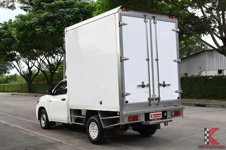 Toyota Hilux Revo 2021 2.4 Entry Pickup ดีเซล ไม่ติดแก๊ส เกียร์ธรรมดา ขาว รูปที่ 3