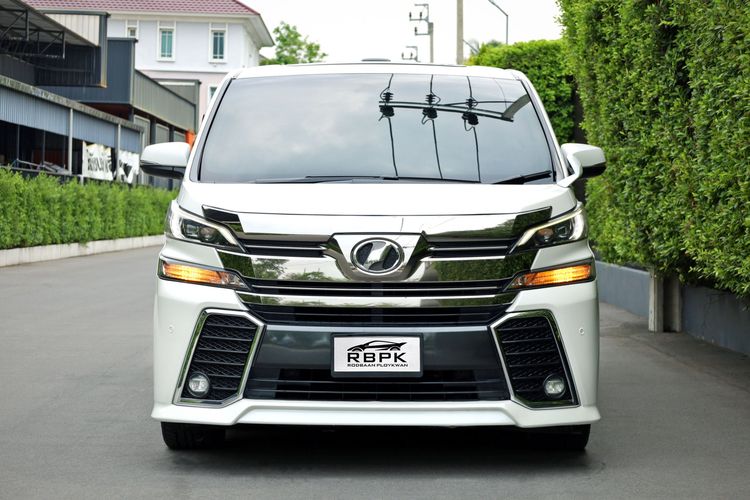 Toyota Vellfire 2015 2.5 V Utility-car เบนซิน ไม่ติดแก๊ส เกียร์อัตโนมัติ ขาว รูปที่ 3