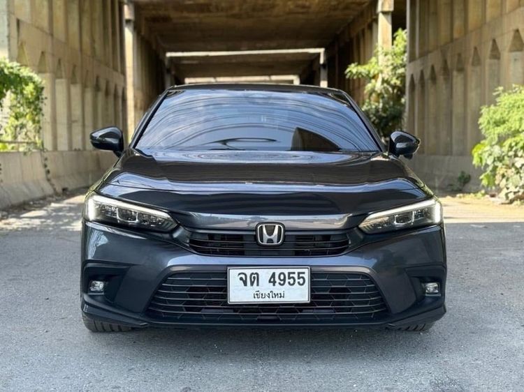 Honda Civic 2023 2.0 eHEV RS Sedan ปลั๊กอินไฮบริด (PHEV) ไม่ติดแก๊ส เกียร์อัตโนมัติ เทา