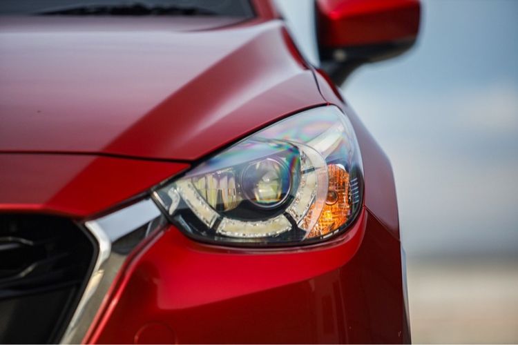 Mazda Mazda 2 2019 1.3 High Plus Sedan เบนซิน ไม่ติดแก๊ส เกียร์อัตโนมัติ แดง รูปที่ 4