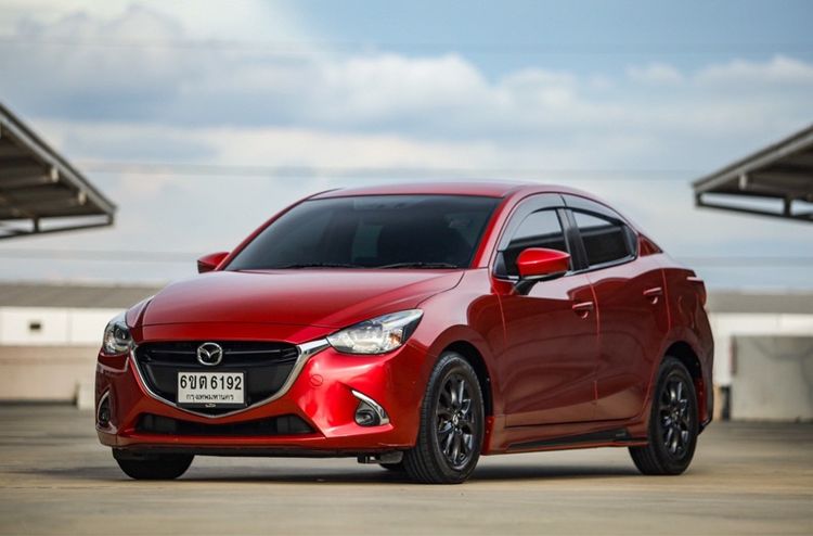 Mazda Mazda 2 2019 1.3 High Plus Sedan เบนซิน ไม่ติดแก๊ส เกียร์อัตโนมัติ แดง รูปที่ 3