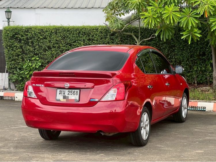 Nissan Almera 2012 1.2 V Sedan เบนซิน ไม่ติดแก๊ส เกียร์อัตโนมัติ แดง รูปที่ 2
