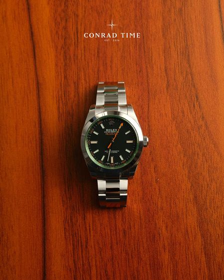 Rolex Milgauss 116400GV Black Dial Oyster Steel 2022 40mm. Fullset 99