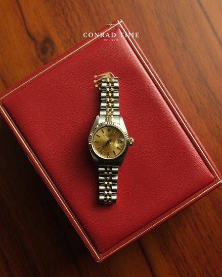 Rolex Datejust 6917 Champagne Dial Two-Tone Jubilee 1984 26mm. 99 รูปที่ 2