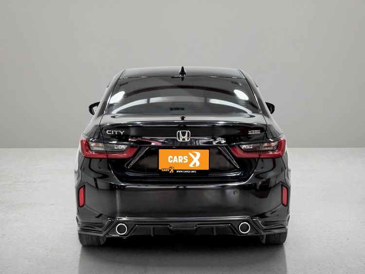 Honda City 2021 1.0 SV Sedan เบนซิน ไม่ติดแก๊ส เกียร์อัตโนมัติ ดำ รูปที่ 4