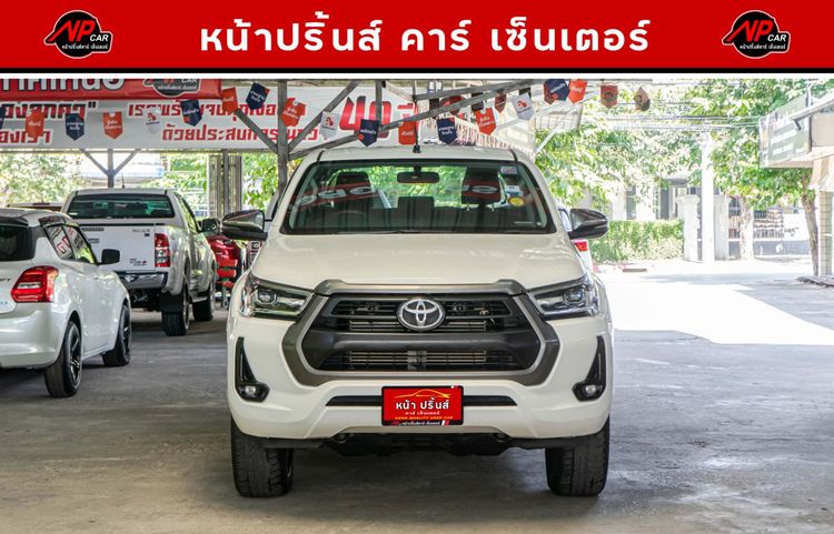 Toyota Hilux Revo 2021 Double Cab 2.4 Mid Prerunner Pickup ดีเซล ไม่ติดแก๊ส เกียร์อัตโนมัติ ขาว รูปที่ 2