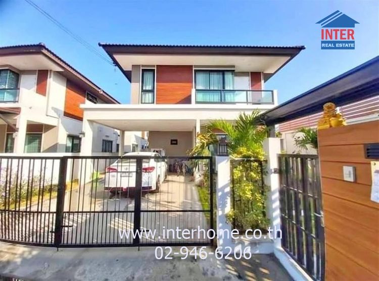 บ้านเดี่ยว 2 ชั้น 52 ตร.ว. หมู่บ้านธัญญาภิรมย์ แกรนด์วิลล์ รังสิต คลอง7 ใกล้มหาวิทยาลัยเทคโนโลยีราชมงคลธัญบุรี ถนนรังสิต-นครนายก ถนนลำลูกกา  รูปที่ 2