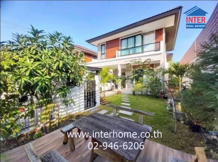 บ้านเดี่ยว 2 ชั้น 52 ตร.ว. หมู่บ้านธัญญาภิรมย์ แกรนด์วิลล์ รังสิต คลอง7 ใกล้มหาวิทยาลัยเทคโนโลยีราชมงคลธัญบุรี ถนนรังสิต-นครนายก ถนนลำลูกกา  รูปที่ 4