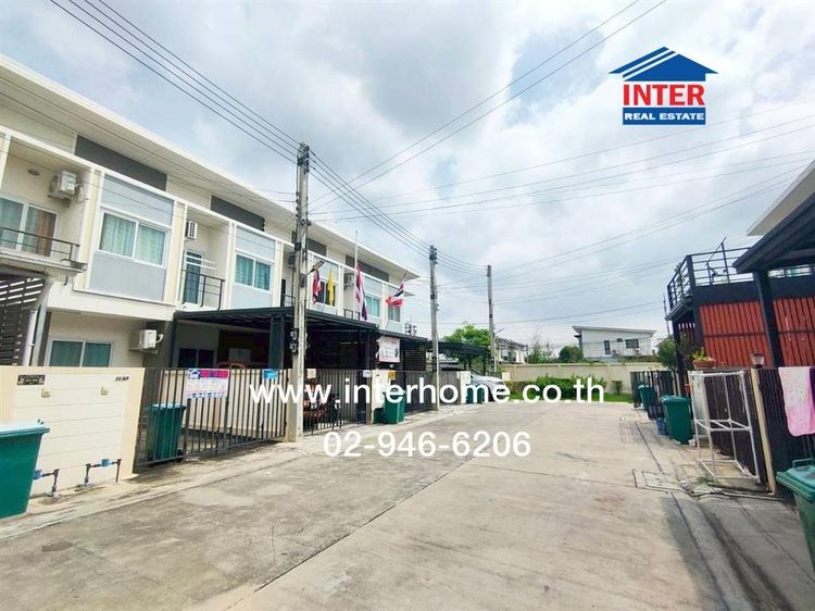 ทาวน์เฮ้าส์ 2 ชั้น 17 ตร.ว. หมู่บ้านวิลเลจแอทพาร์ค ราชพฤกษ์-กาญจนาภิเษก ซอยวัดท่าเกวียน ถนนราชพฤกษ์ ตำบลคลองพระอุดม ลาดหลุมแก้ว ปทุมธานี รูปที่ 3