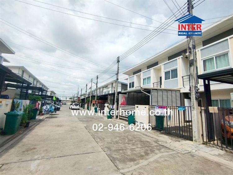 ทาวน์เฮ้าส์ 2 ชั้น 17 ตร.ว. หมู่บ้านวิลเลจแอทพาร์ค ราชพฤกษ์-กาญจนาภิเษก ซอยวัดท่าเกวียน ถนนราชพฤกษ์ ตำบลคลองพระอุดม ลาดหลุมแก้ว ปทุมธานี รูปที่ 2