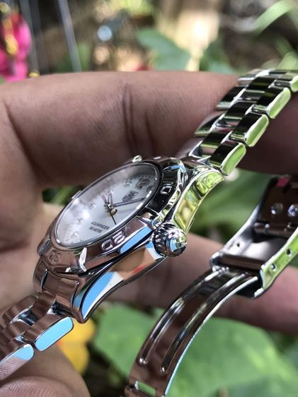 TAG Heuer Aquaracer Quartz Lady Diamond White Pearl Dial🇨🇭🇨🇭
    รูปที่ 6