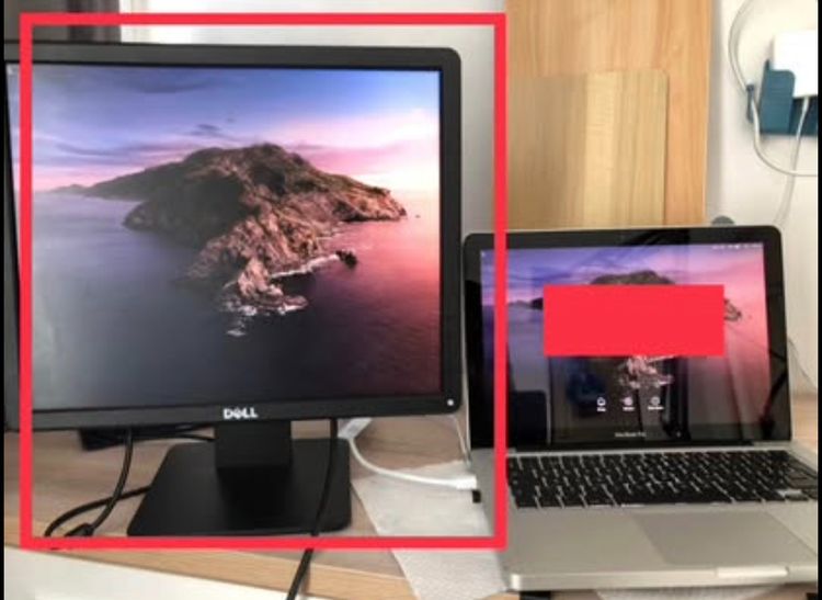 Dell 17 inch E1715s model square shape monitor