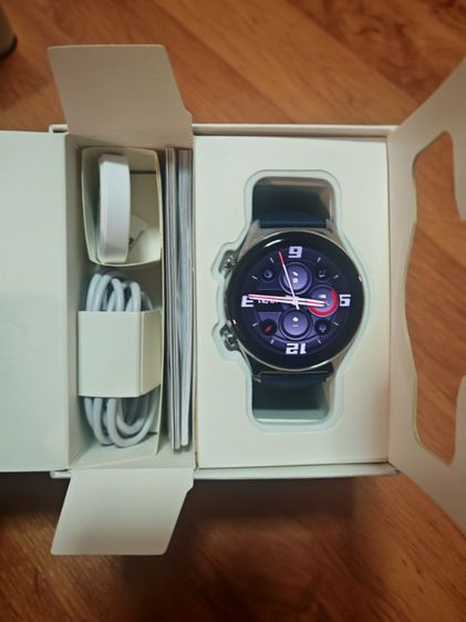 HONOR Watch GS 3 สมาร์ทวอทช์ มีGPS ในตัว ดีไซน์พรีเมี่ยม หน้าจอ AMOLED วงกลมขอบโค้ง3D รับสายสนทนาได้