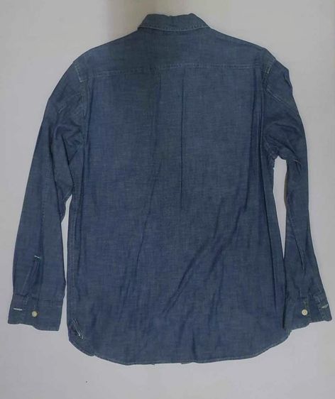 Uniqlo เสื้อเชิ้ตผ้าแชมเบรย์ รูปที่ 3