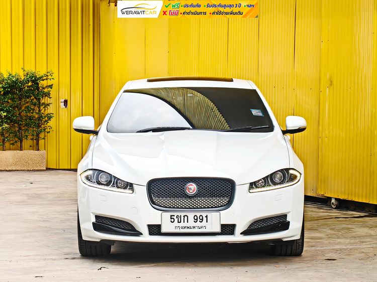 Jaguar XF-Series 2014 2.2 Sedan ดีเซล ไม่ติดแก๊ส เกียร์อัตโนมัติ ขาว รูปที่ 2