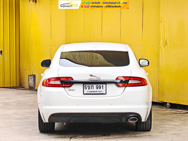 Jaguar XF-Series 2014 2.2 Sedan ดีเซล ไม่ติดแก๊ส เกียร์อัตโนมัติ ขาว รูปที่ 4