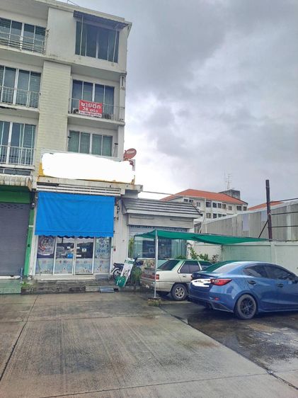 ขายตึกแถว4ชั้นห้องริม28ตรว.ติดถนนทำเลการค้าจอดรถหลายคันบางบัวทองนนทบุรี รูปที่ 3