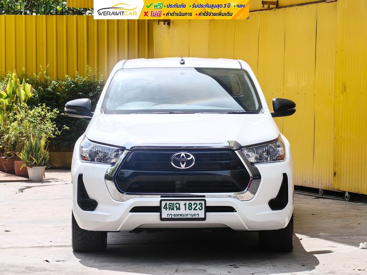 Toyota Hilux Revo 2022 2.4 Z Edition Entry Pickup ดีเซล ไม่ติดแก๊ส เกียร์ธรรมดา ขาว รูปที่ 2