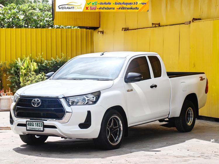 Toyota Hilux Revo 2022 2.4 Z Edition Entry Pickup ดีเซล ไม่ติดแก๊ส เกียร์ธรรมดา ขาว รูปที่ 3
