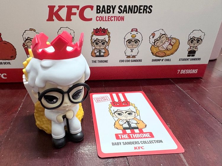 𝗕𝗮𝗯𝘆 𝗦𝗮𝗻𝗱𝗲𝗿𝘀 𝗞𝗙𝗖 ยังไม่แกะซอง มือ1 รูปที่ 6