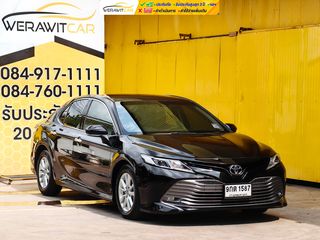 Toyota Camry 2.0 G Sedan ปี 2019 เครื่อง เบนซิน 2.0 D-4S VVT-iW 167 แรงม้า 199 นิวตันเมตร เกียร์ Auto รถสวยตัวถังบางเดิม