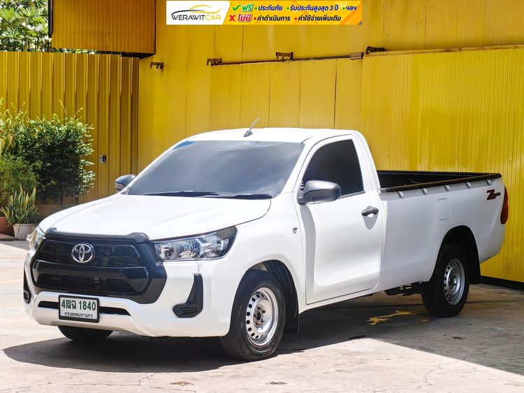 Toyota Hilux Revo 2022 2.4 Z Edition Entry Pickup ดีเซล ไม่ติดแก๊ส เกียร์ธรรมดา ขาว รูปที่ 3