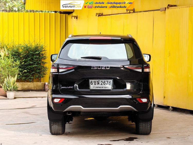 Isuzu MU-X 2021 1.9 Luxury 2WD Utility-car ดีเซล ไม่ติดแก๊ส เกียร์อัตโนมัติ ดำ รูปที่ 4